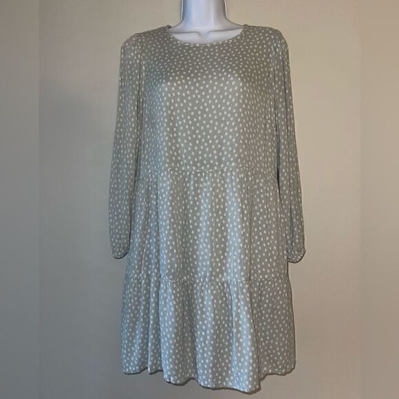 Abercrombie & Fitch Tiered Mini Baby Doll Style Dress Size Medium - Picture 2 of 13